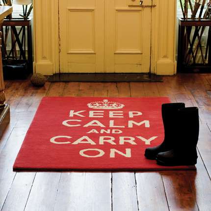 Keep calm and carry on