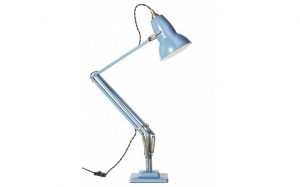 Anglepoise Lamp, Lampe Design, Klassiker, Designklassiker, George Carwardine, Briefmarke, Stamp, Großbritanien, Greatbritain, Geschichte, Idee, Entstehung, alt und neu, Erfinder, Erfindung,