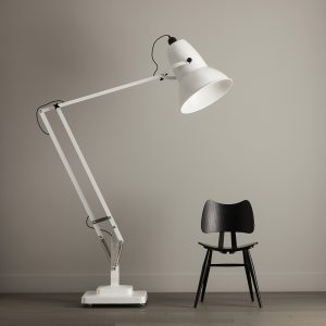 Anglepoise Lamp, Lampe Design, Klassiker, Designklassiker, George Carwardine, Briefmarke, Stamp, Großbritanien, Greatbritain, Geschichte, Idee, Entstehung, alt und neu, Erfinder, Erfindung,