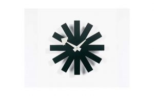 Designklassiker Ball Clock von George Nelson, Vitra, Uhr, Sunburst, Wand, Büro, Wohnzimmer, flur, Design Interior Interirordesign, Innenarchitektur, bunt, schlicht, modern, klassisch