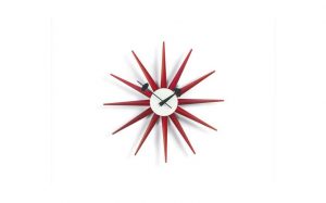 Designklassiker Ball Clock von George Nelson, Vitra, Uhr, Sunburst, Wand, Büro, Wohnzimmer, flur, Design Interior Interirordesign, Innenarchitektur, bunt, schlicht, modern, klassisch